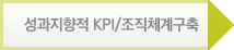 성과지향적 KPI/조직체계구축